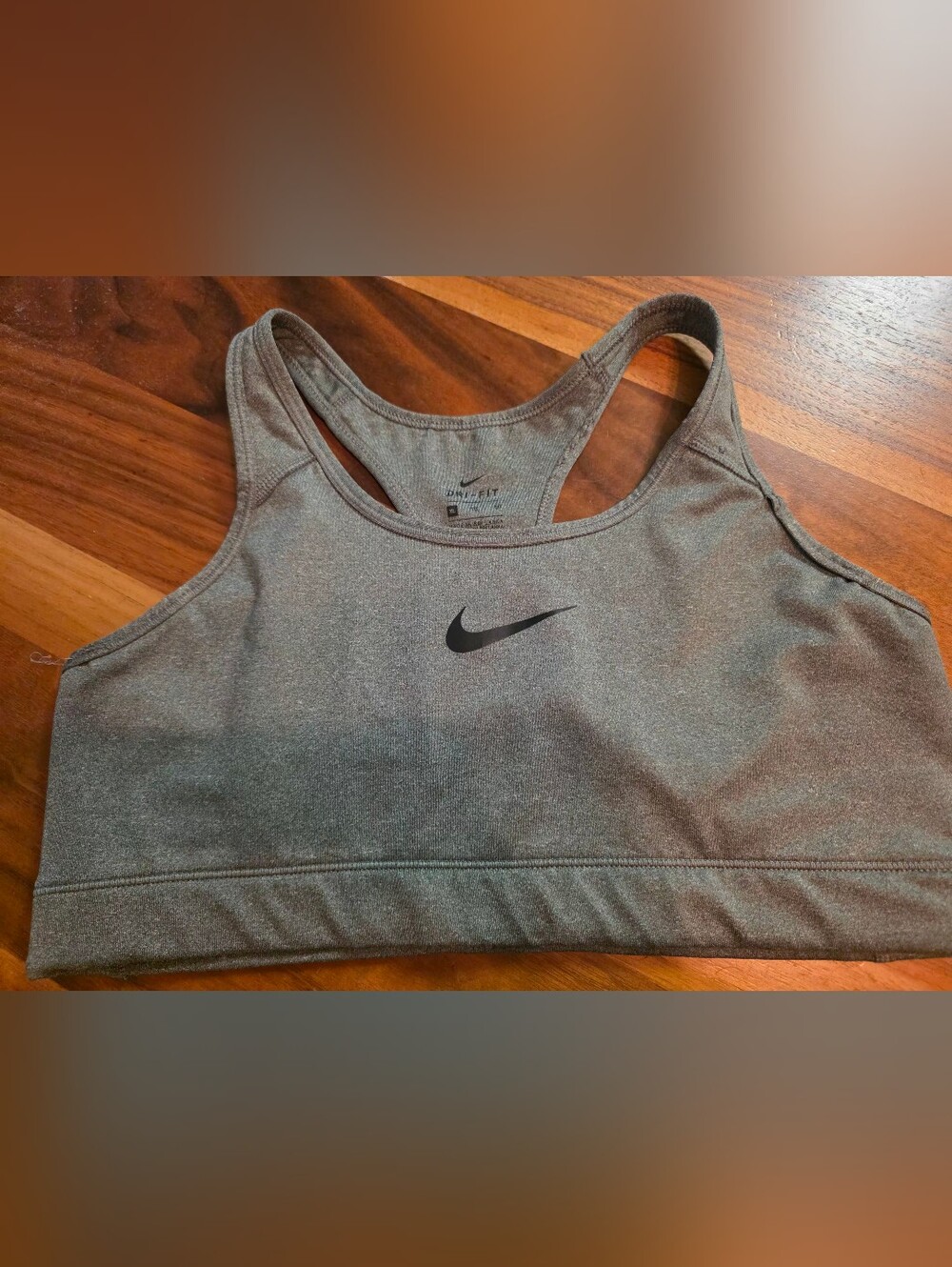 Nike Dri-FIT Women's Gray Sports Bra Tank